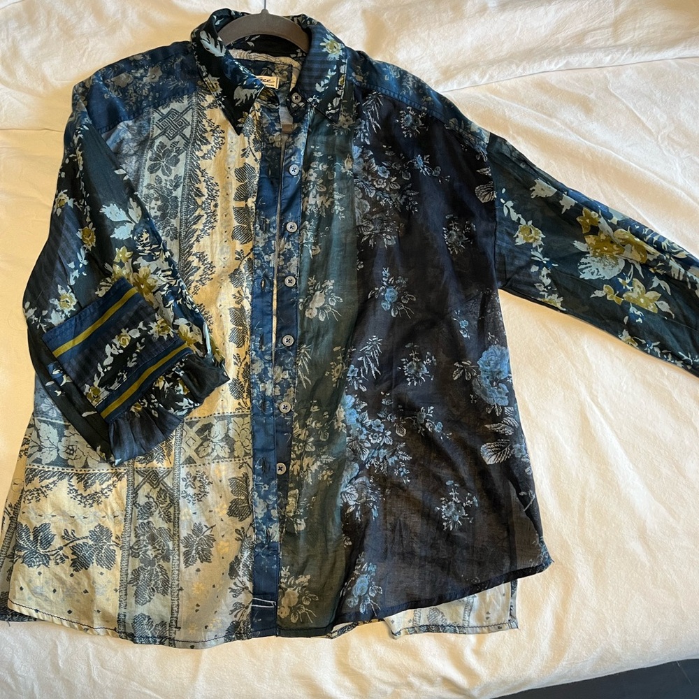 We The Free Multicolor Floral Men's Shirt Jacket